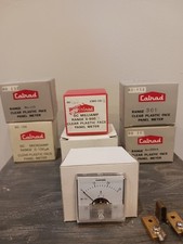 LOT 6 NOS Calrad Panel Meter 60 152 166 153 167 172 168 New In BOX (1) Damaged
