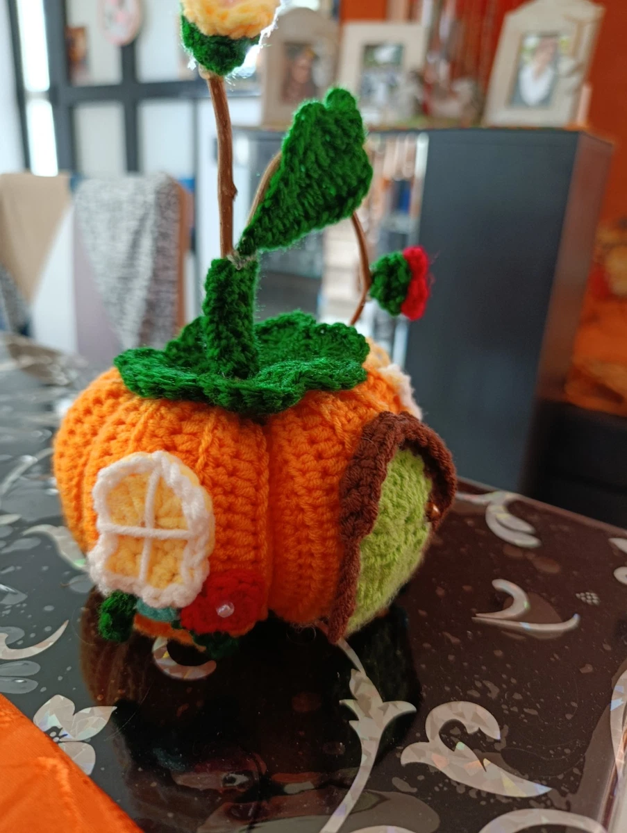 MOPQMKT Zucche di Halloween, Artificiali Piccole Zucche con Smorfia,Decorazioni per Halloween
