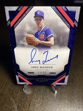 2025 Topps Tier One Greg Maddux Autograph /20 T1A-GM Chicago Cubs