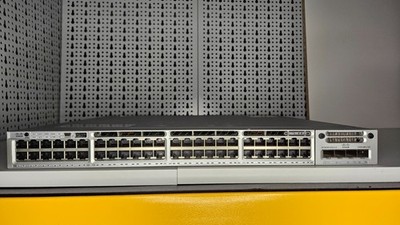 Cisco WS-C3850-48U-S 48-Port UPOE Switch IP Base w/ C3850-NM-2-10G Dual 1100W