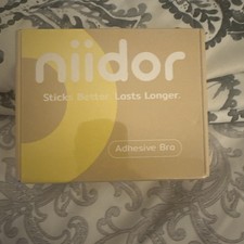 Niidor Adhesive Bra Strapless Sticky Invisible PushUp Silicone Backless B/C NUDE