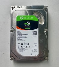 Seagate FireCuda 2TB 3.5" SSHD Hybrid Hard Drive ST2000DX002 100% Health