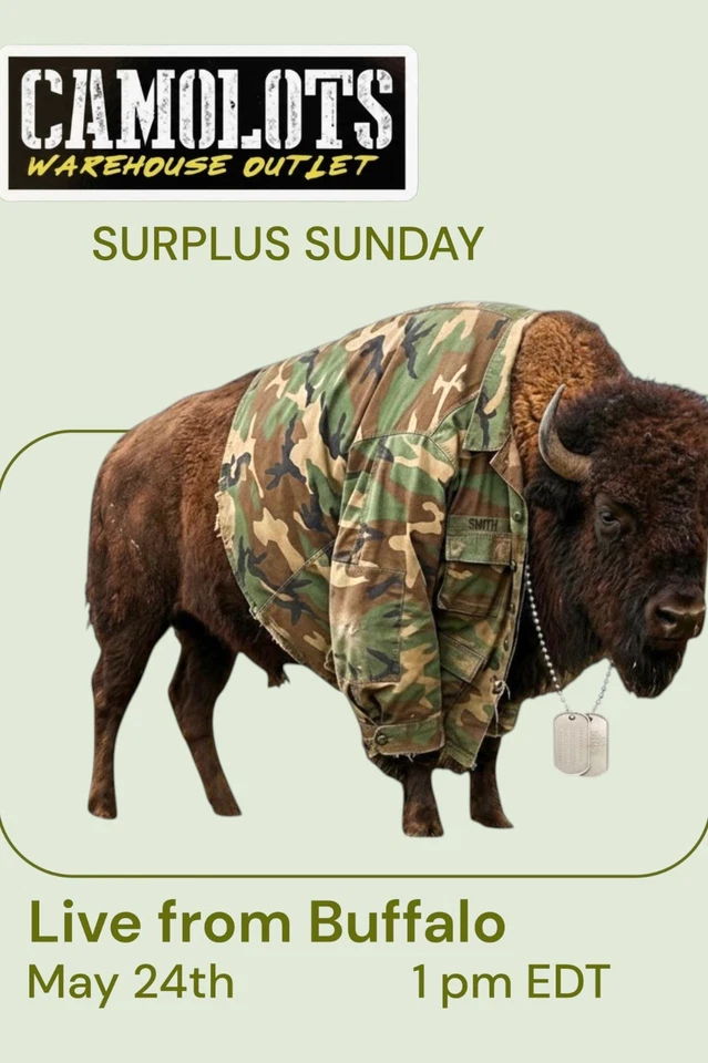 Surplus Sunday in Buffalo! May 24th