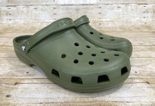 Crocs Unisex - Army Green -New with Tags -Size 6 Men/8 Women Fast Shipping   