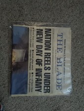 Original Newspaper From The September 11th Terrorist Attack