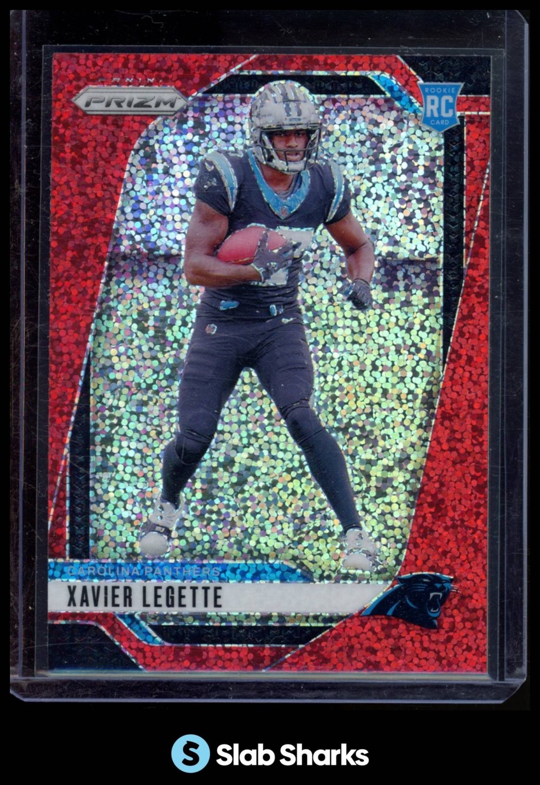 2024 PANINI PRIZM #398 XAVIER LEGETTE RED SPARKLE RC ROOKIE