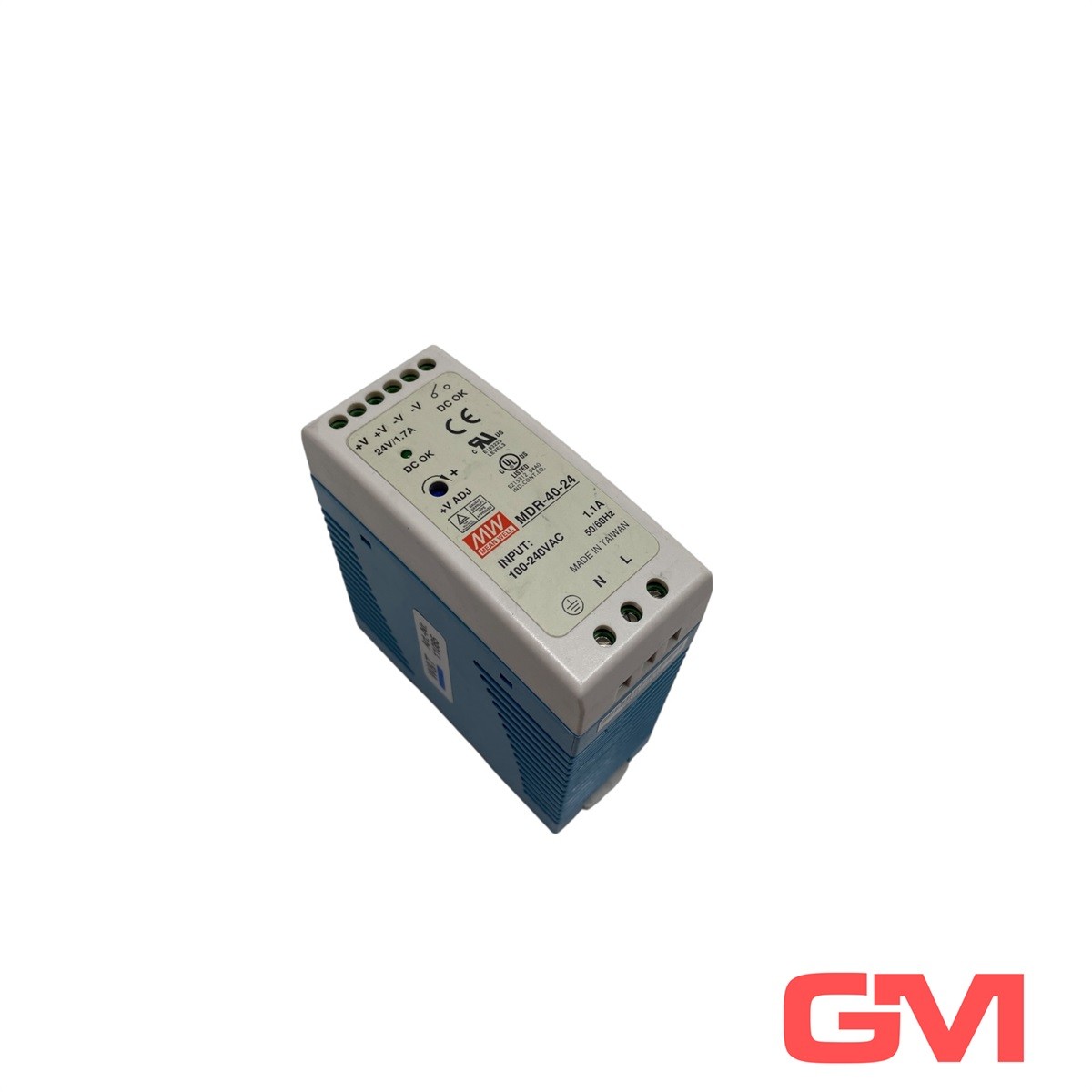 Mean Well DIN Rail Power Supply MDR-40-24 40W