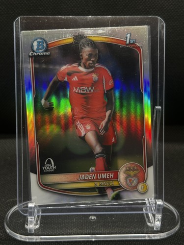 2025-26 Topps Chrome UEFA Club Competitions Jaden Umeh Bowman UEFA Youth League