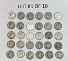 Lot#1 of 10 - (30) qty misc. 90% Silver Quarters.  Fair to Excellent condition.