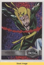 2022 Marvel Metal Universe Spider-Man High Series Grandiose Iron Fist READ 0sp5