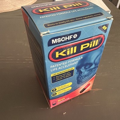 MSCHF - Kill Pill - Rare - NEW - Purchased Direct from MSCHF