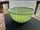 Anchor Hocking Fire King Jadeite Swirl 9" Mixing Bowl