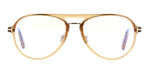 New TOM FORD Brown Aviator FT5981-B 045 Eyeglasses Women - Picture 2 of 4