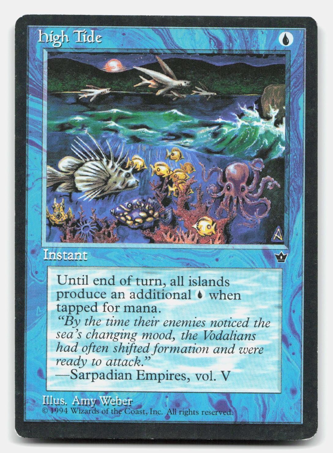High Tide (Weber) Common Fallen Empires Magic: The Gathering Near Mint