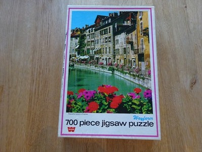 700 Peaceful Canal in France, Whitman, Puzzle, vollständig, 8-4