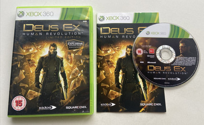 Deus Ex: Human Revolution Limited Edition Microsoft Xbox 360, 2011, EU Version.