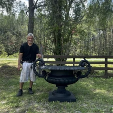 Giant Urn The Grand - Without Base - Antique Replica in Dark Bronze or Black