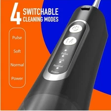 INFIWARDEN 139 Pro Rechargeable Water Flosser Black – New Open Box, 4 Tips