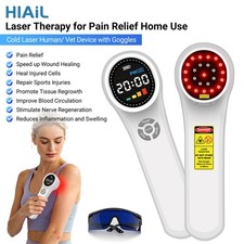 1760mW Cold Laser Therapy 660nm/810nm/980nm LLLT Pain Relief Physiotherapy Devic