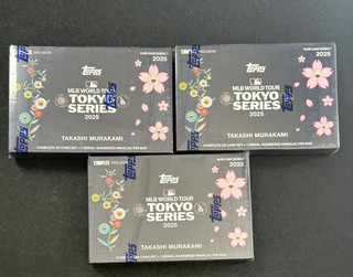 LOT of (3) 2025 Topps MLB Tour Tokyo Series Takashi Murakami Sealed Box Ohtani