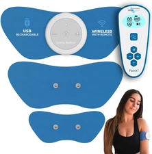 Painx Wireless Tens Unit Muscle Stimulator with EMS - FSA Tens Unit- Pain Relief