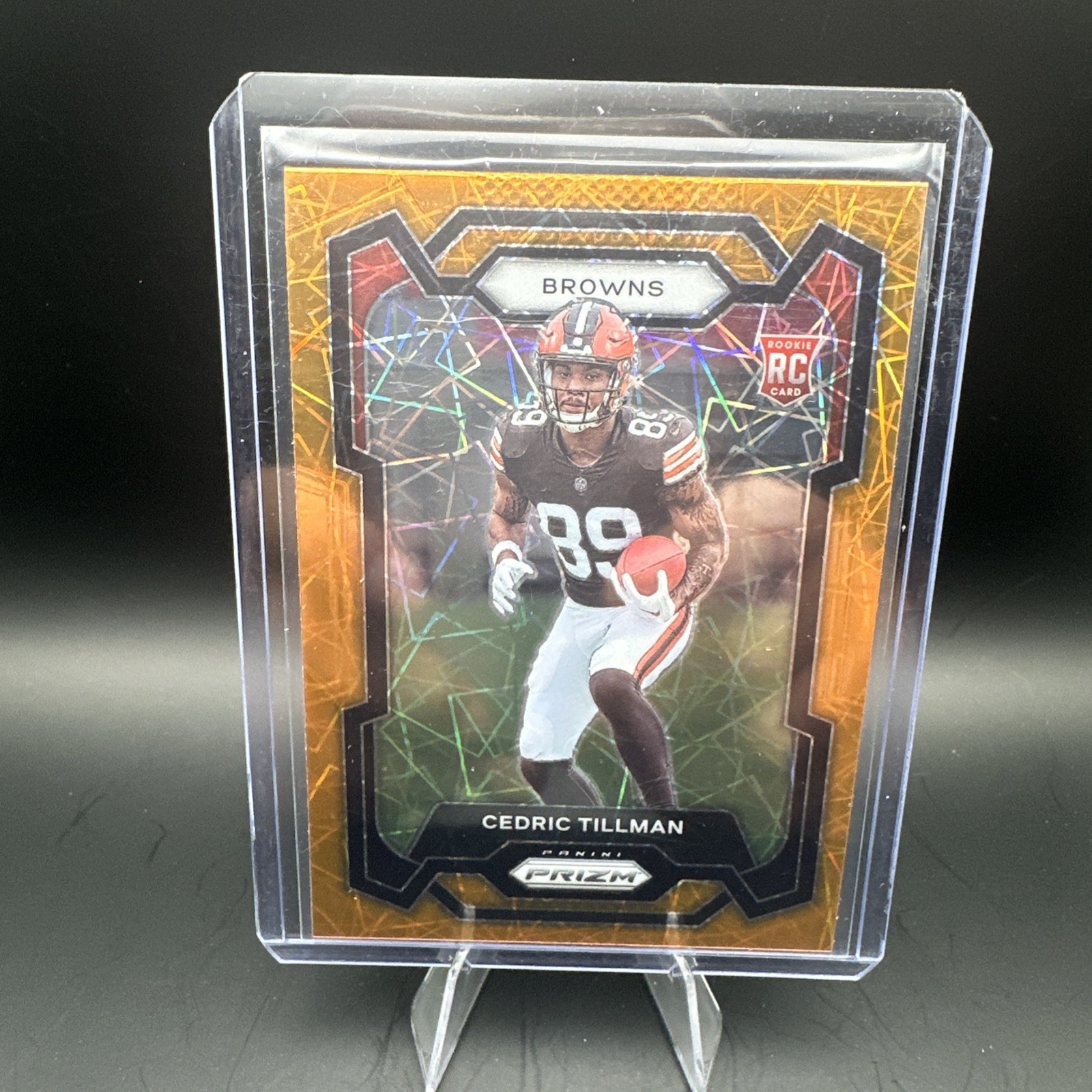 2023 Panini Prizm - Rookies Cedric Tillman #321 Lazer Prizm (RC)