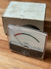 Vintage PEAK KR-65 Japan Z-1018 H52 Milliamperes DC Meter Panel Gauge Test Equip
