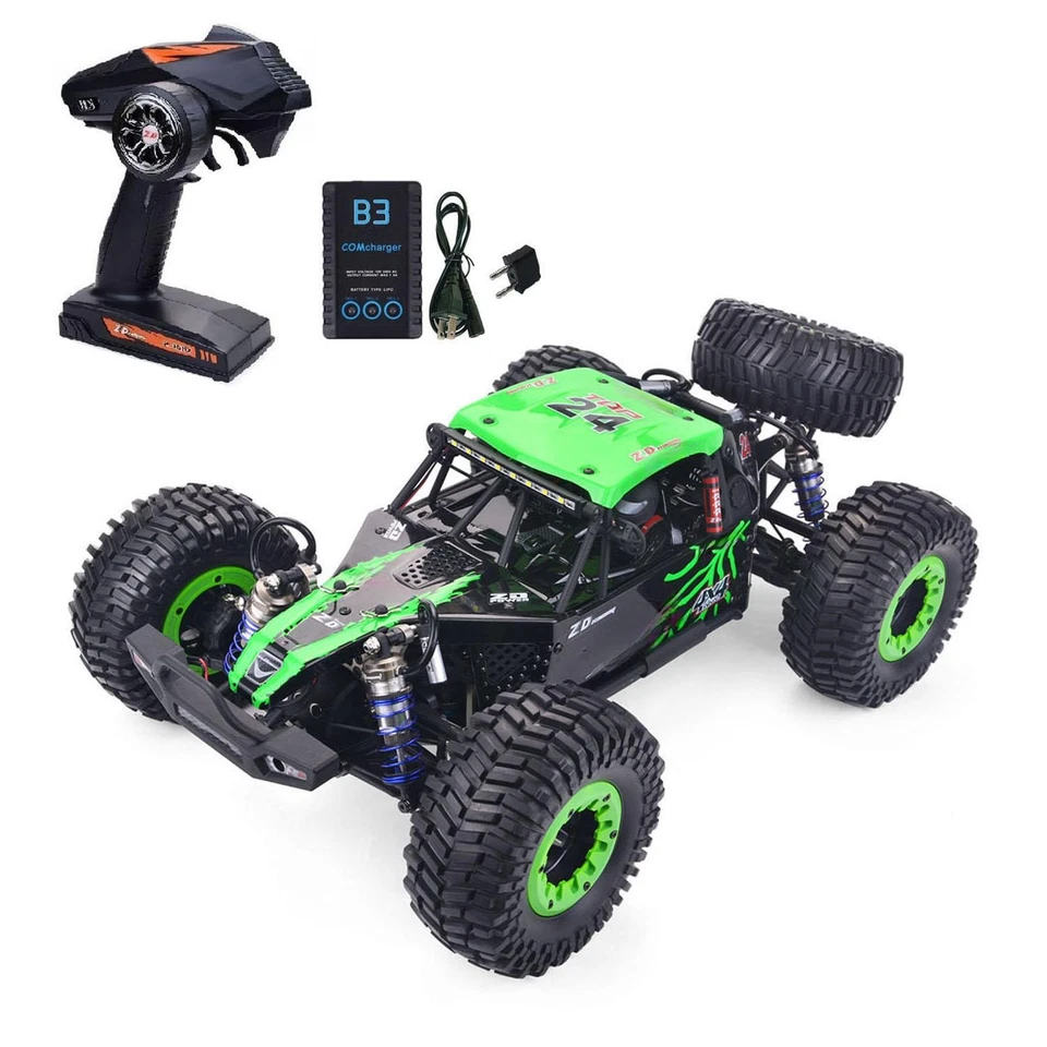 80KM/H ZD Racing DBX-10 1/10 RC Desert Truck AWD Off Road Vehicle Spare Tire RTR - Image 2 of 4