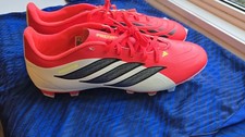 Adidas Predator Club FG/MG Soccer Cleats Red White Men’s 10 NWT No Box
