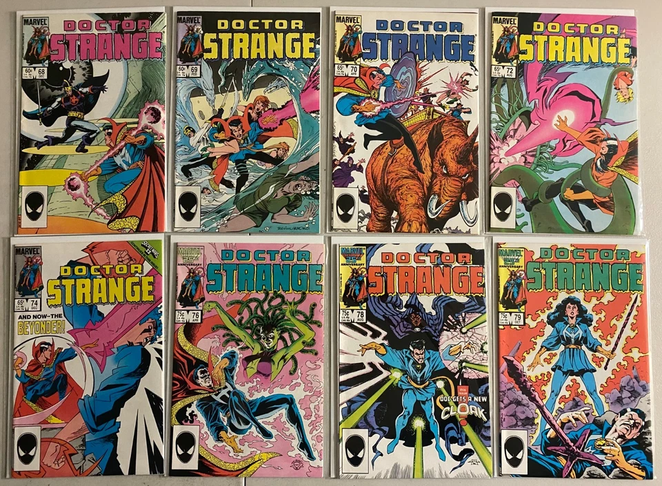 Doctor Strange lot #31-81 last issue of Marvel 2nd (avg 6 FN) 34 diff (1978-'87) - Image 4 of 4