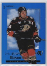 2023-24 Skybox E-X 2000 Blue Credentials 299/299 Mason McTavish #88 4et