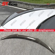 Fits For 2016-2021 BMW M2 F87 Style Real Carbon Fiber Rear Spoiler Wing BodyKits