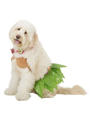 Rubies Pet Shop Boutique HULA GIRL Dog Costume Size XL Halloween or Luau Party