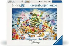 NEW SEALED Ravensburger 00651 Disney Christmas 1000 Pc Jigsaw Puzzle USA SELLER