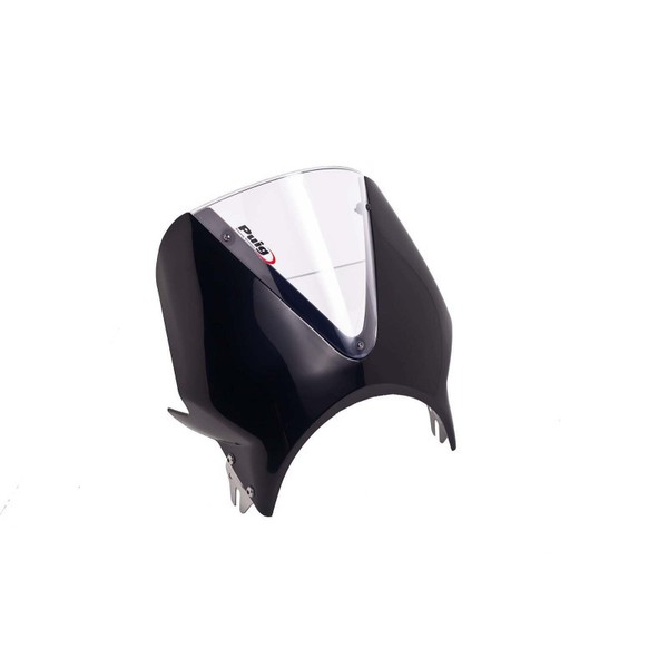 Puig Univ. Windschutzscheibe Vision FUR Yamaha XJR1300 99-13 SCHWARZ-TRANSPARENT-image