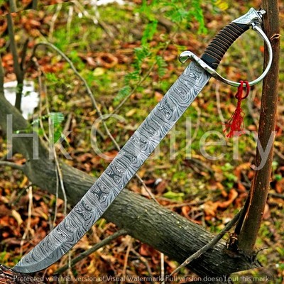Handmade Hand Forged Damascus Steel Viking Sword, Battle Ready Medieval Sword
