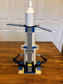 Vintage 1999 Lego City Space Port Saturn 1 #6454-1