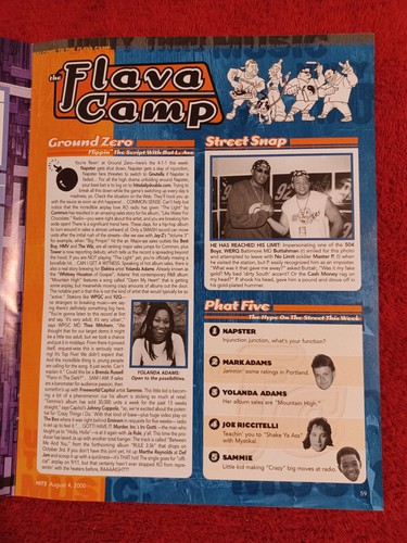 LIL' ZANE - 2000 US Full-Page Ad 'Callin' Me' Single Release (HITS Magazine) - Bild 4 von 5