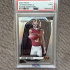 2024 Panini Prizm - Rookie Variations Jayden Daniels #17 Silver Prizm (RC)