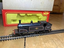 Triang Hornby R754 BR Black L/Crest 0-4-4 M7 Class Tank 30027 with firebox glow