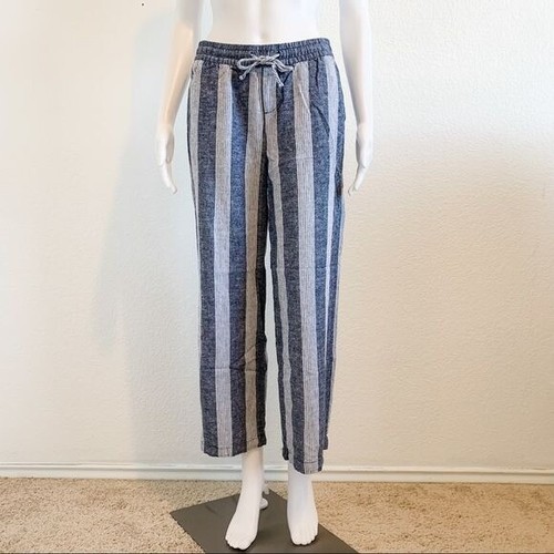 Old Navy Blue \u0026 White Stripe Lounge 
