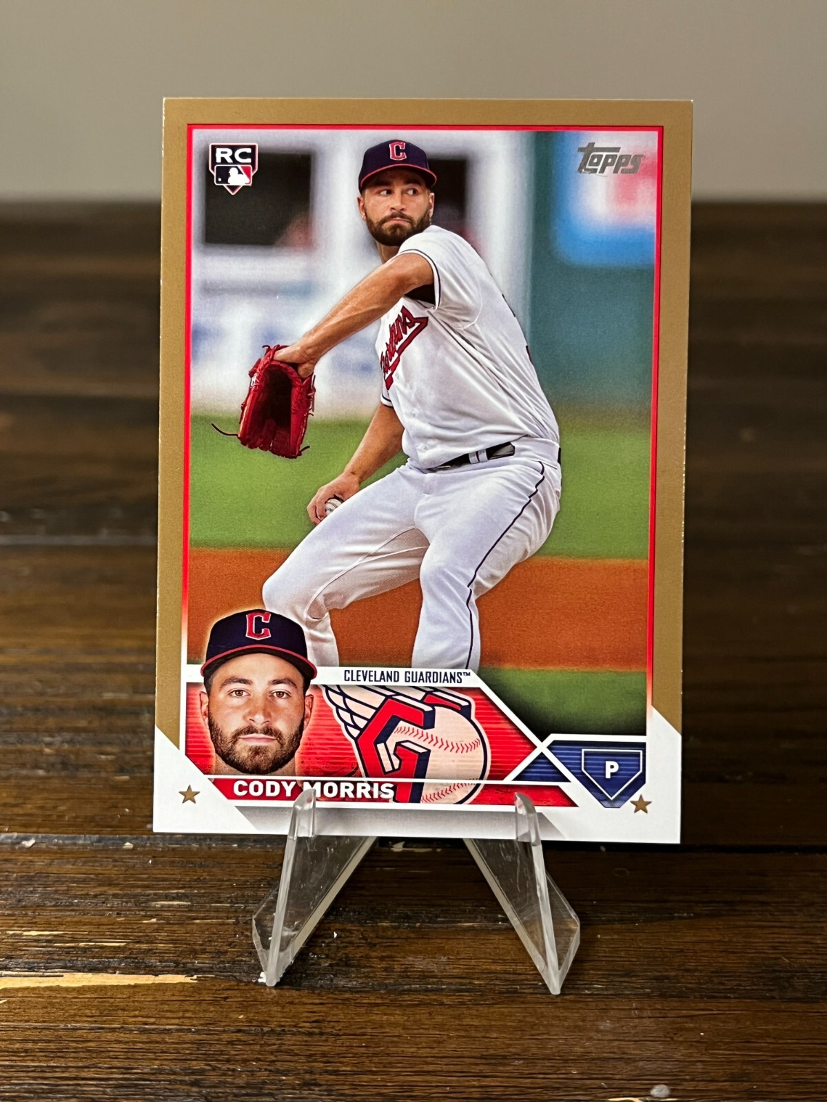 2023 Topps #507 Cody Morris Gold 0923/2023 [RC] Cincinatti Reds