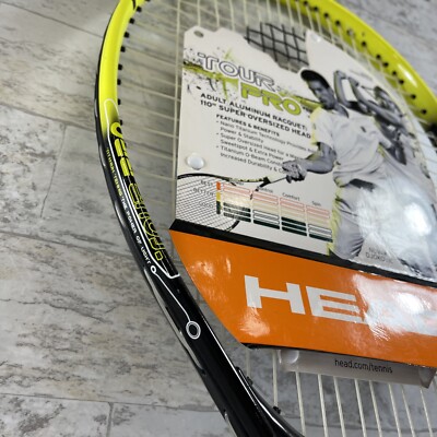 HEAD Tour Pro Nano Raquette de Tennis en Titane avec Housse de Protection (Taille de Poignée 1-4 HEAD Tour Pro Nano Raquette de Tennis en Titane avec Housse de Protection (Taille de Poignée 1-4