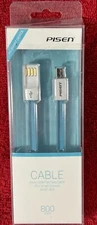 Pisen Flat Micro USB Data Cable MU1-800 800MM New