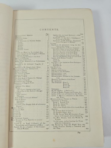 The Poetical Works of Alexander Pope by Aldolphus William Ward (HB, 1921) - Picture 11 of 13