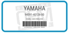 OEM YAMAHA CAM CHAIN (ENDLESS) - FITMENT IN DESCRIPTION - 94591-40126-00