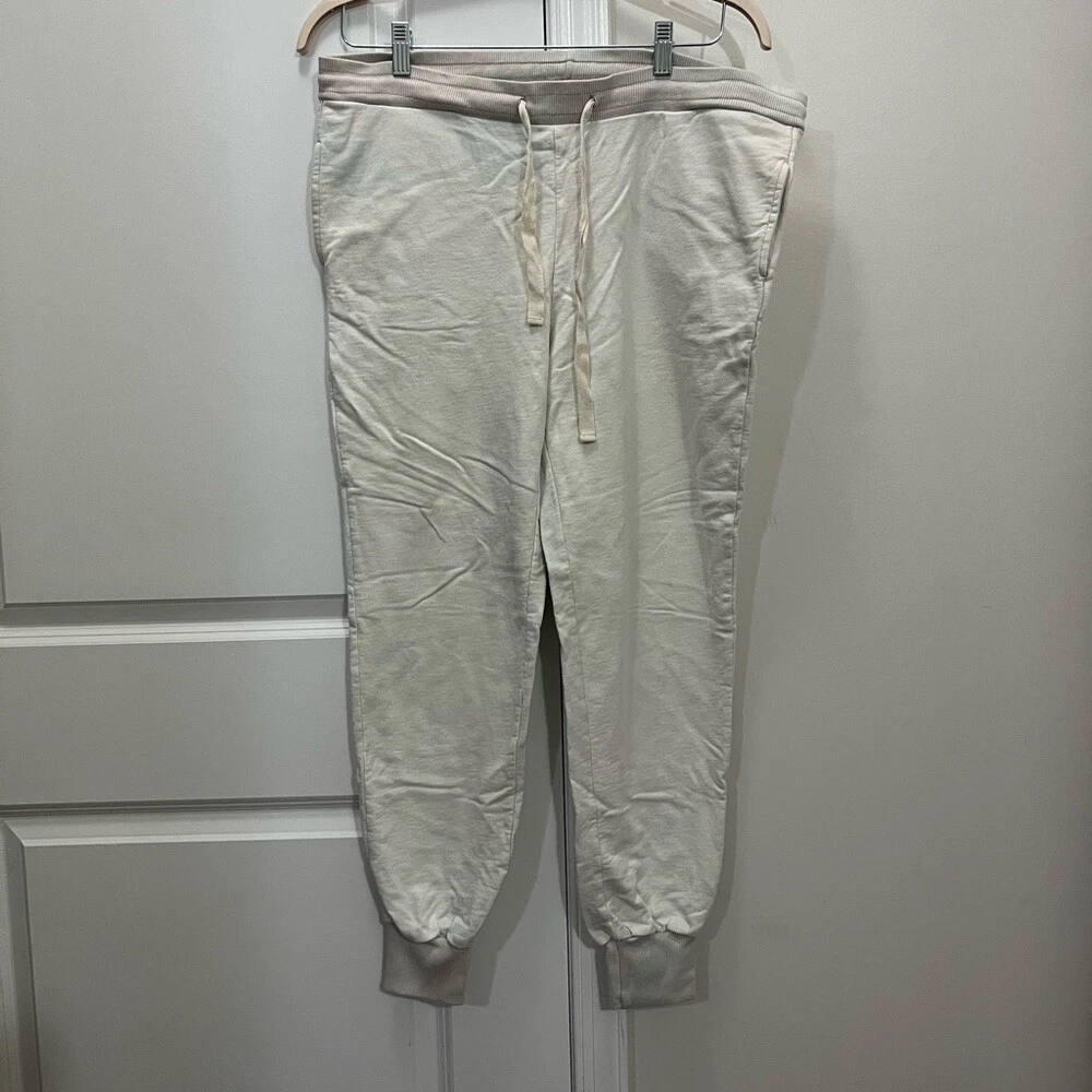 Baja East Cream Jogger Sweatpants Size 1 4 6 US 195 eBay