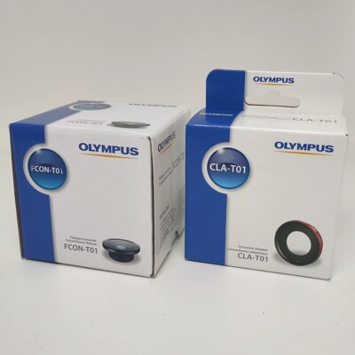 OLYMPUS FCON-T01 CLA-T01 魚眼レンズ フィッシュアイ Olympus FCON-T01 & CLA-T01 Tough Pack Fisheye Lens and adapter for