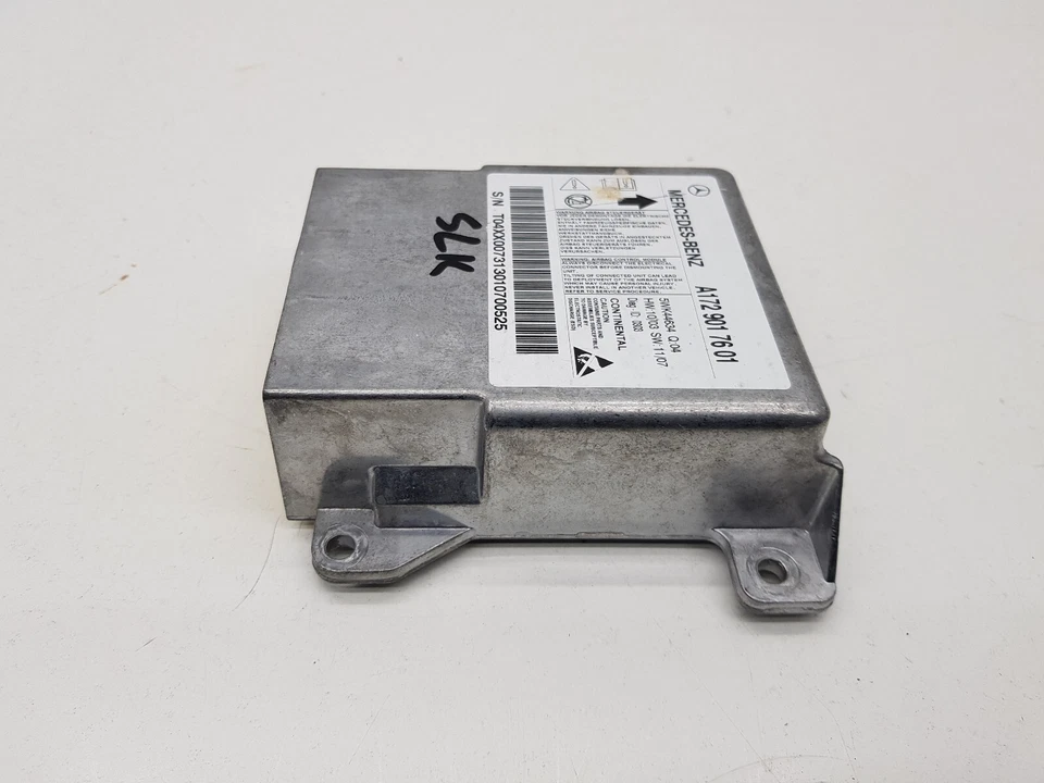 Mercedes Benz SLK250 R172 A!R 2013 módulo de control bolsa ecu original A1729017601 Foto 4 de 4
