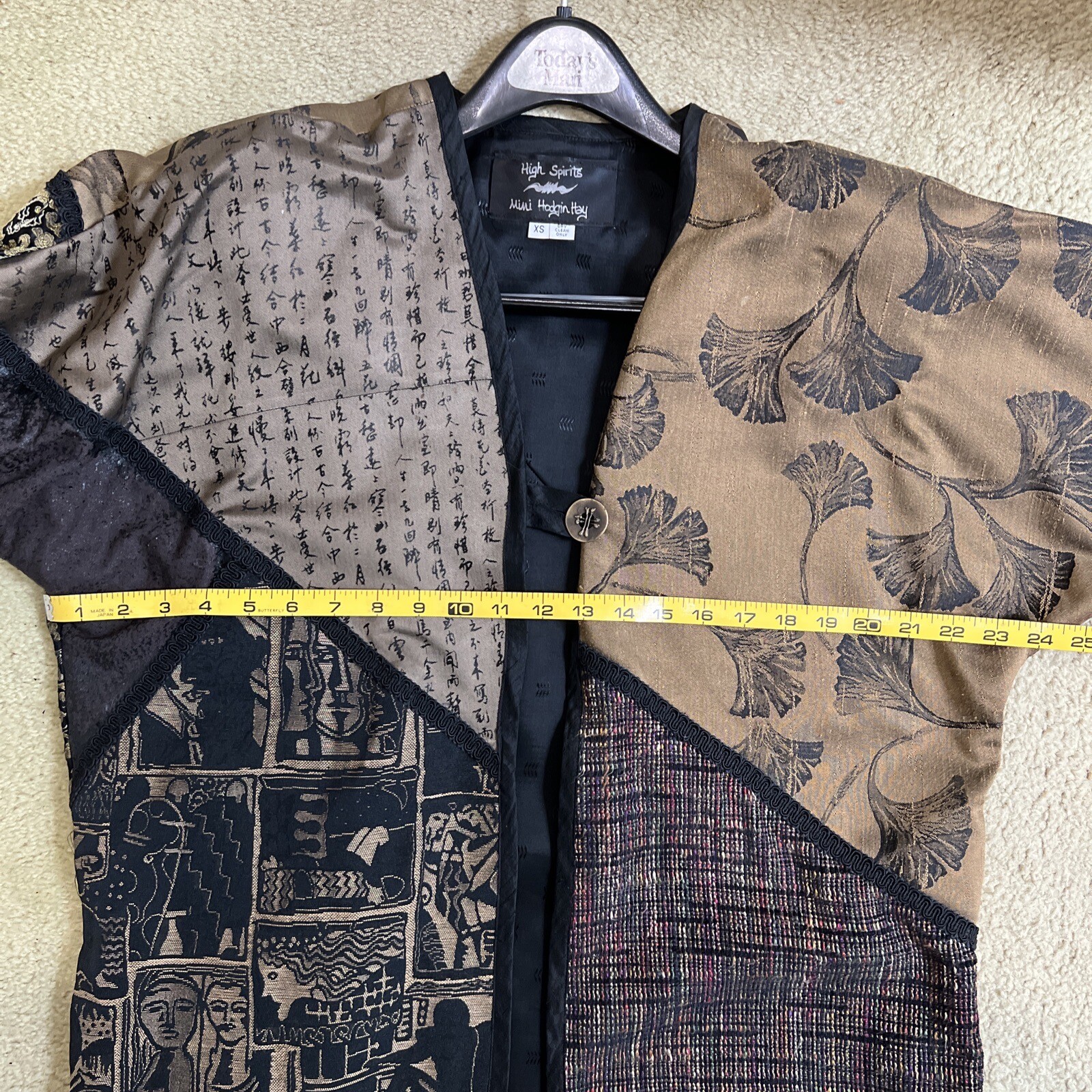 High Spirits Oriental Oversized Patchwork Cotton … - image 17